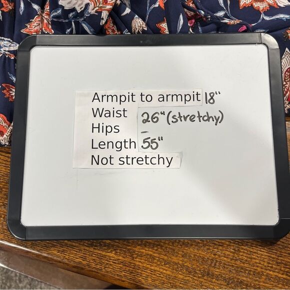 Old Navy Floral Halter navy Maxi Dress size extra small - Picture 8 of 11